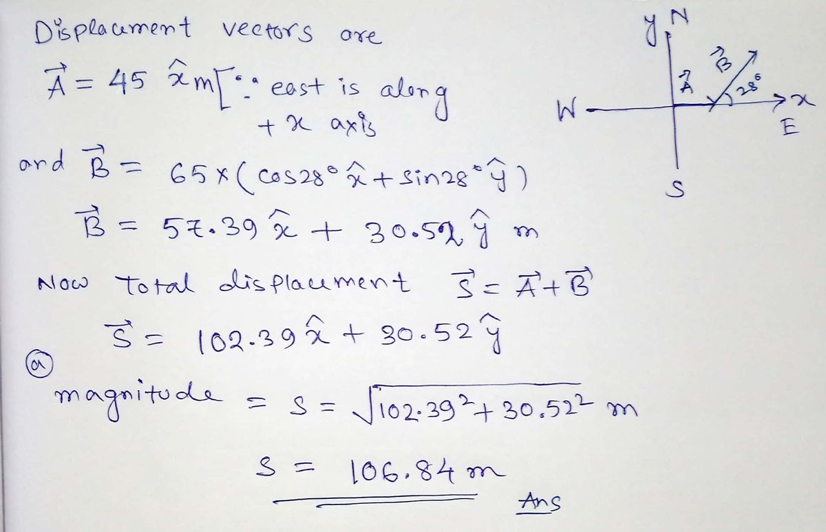 Physics homework question answer, step 1, image 1